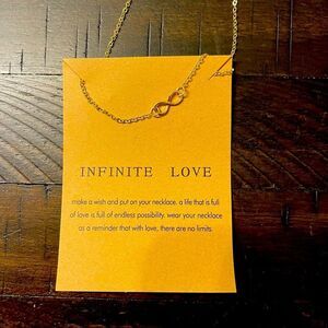 Infinite Love Positivity Necklace